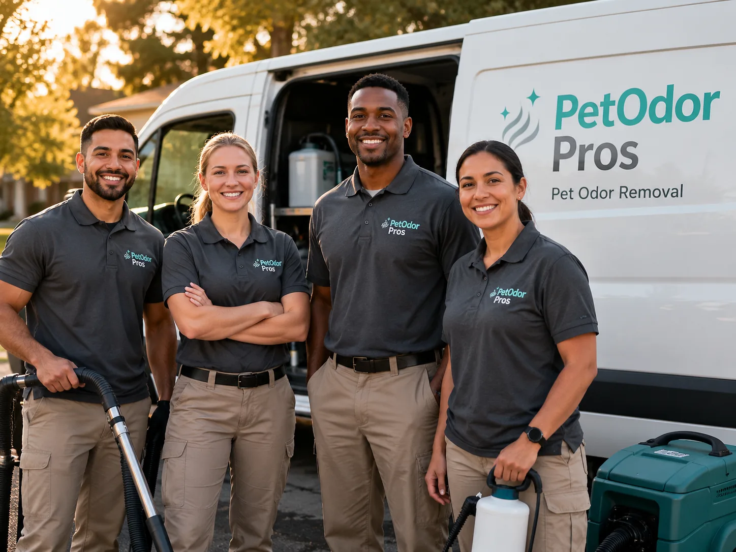 Pet Odor Removal team serving Berkley, MI